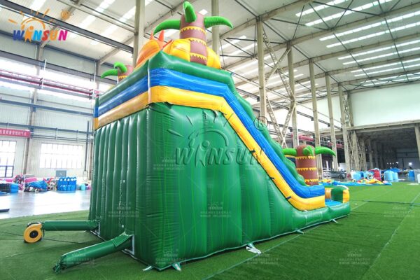 Wholesale sun-themed dual lane water slide manufacturer