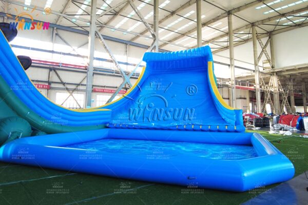 crocodile inflatable aqua park for commercial use