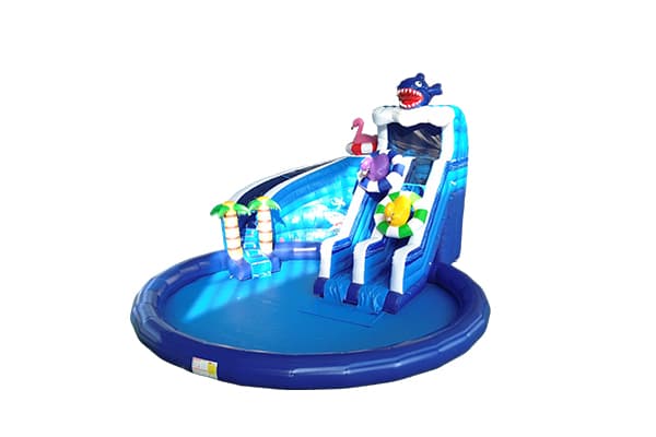 Customizable outdoor water park inflatable