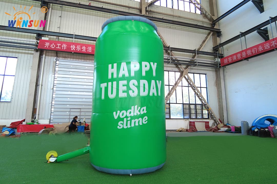 Commercial Grade Inflatable Beer Can for Brand Promotions