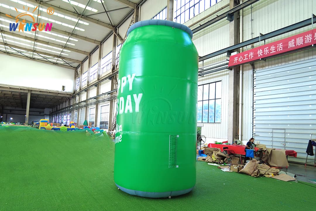 WINSUN Brand Giant Inflatable Beer Can with Blower and Repair Kit