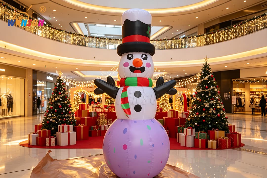 Christmas inflatable decorations for commercial use
