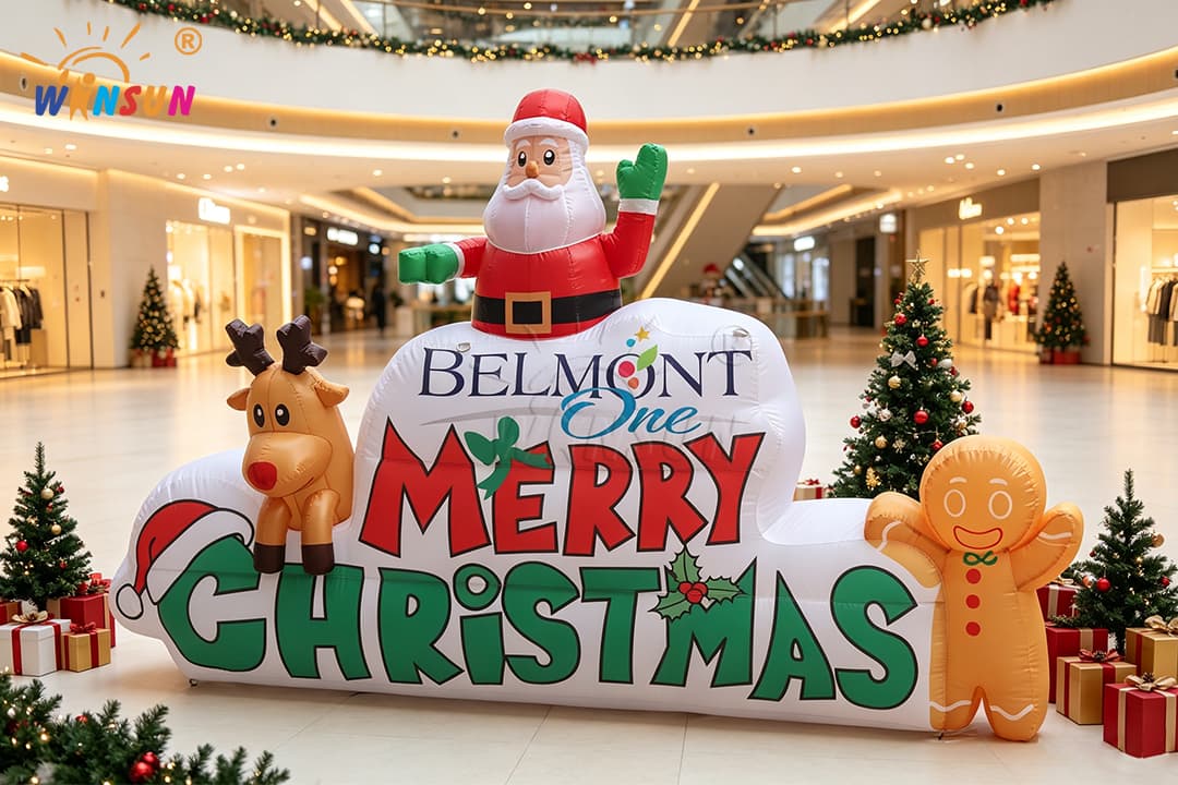 Commercial Christmas Entrance Decoration