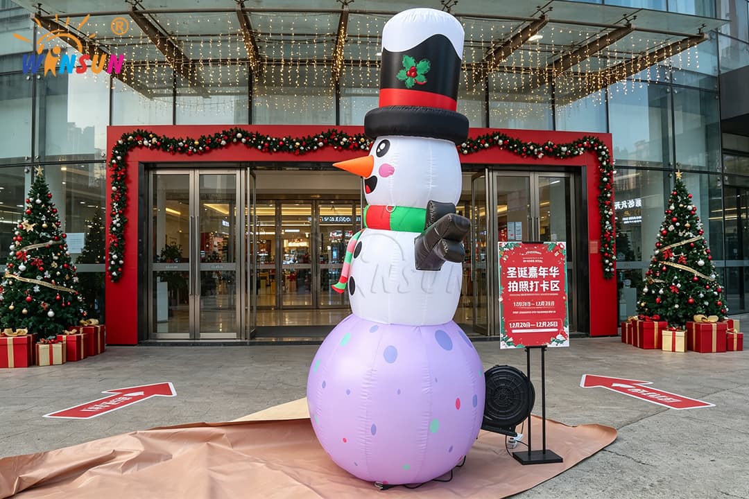 commercial inflatable Christmas display OEM factory