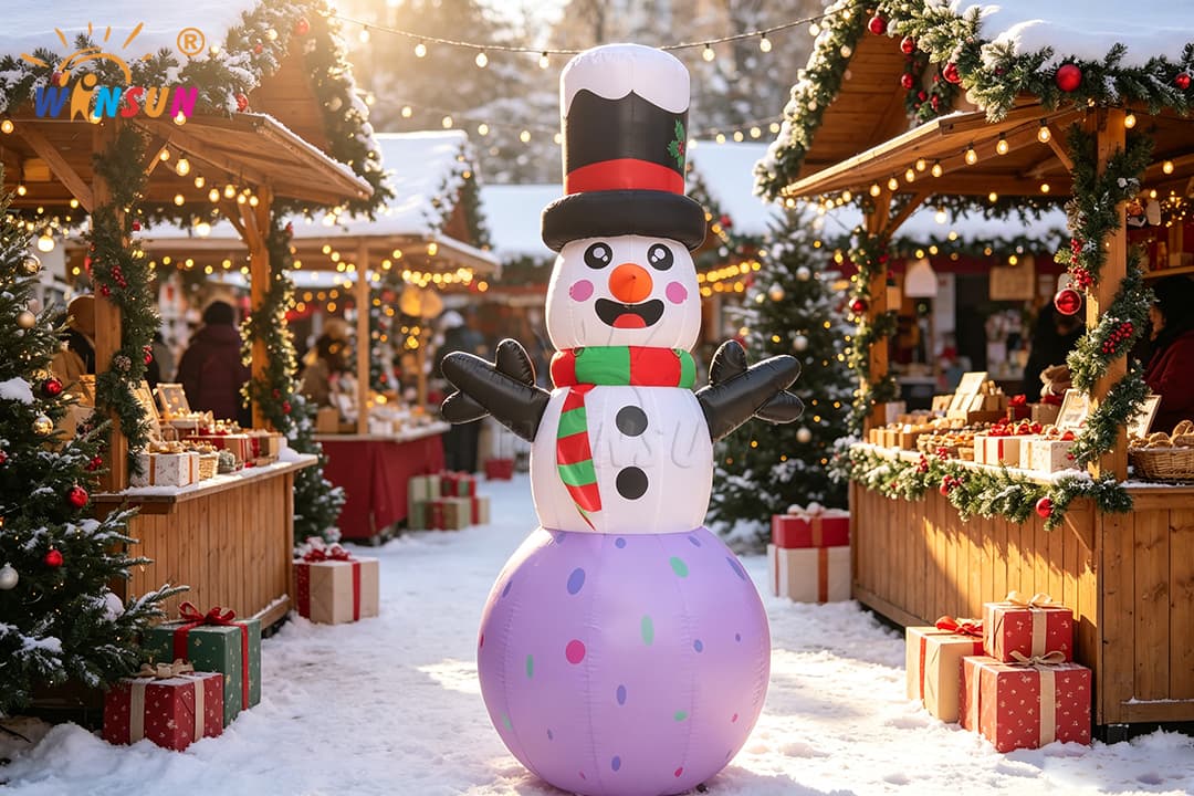 custom inflatable Christmas decoration manufacturer
