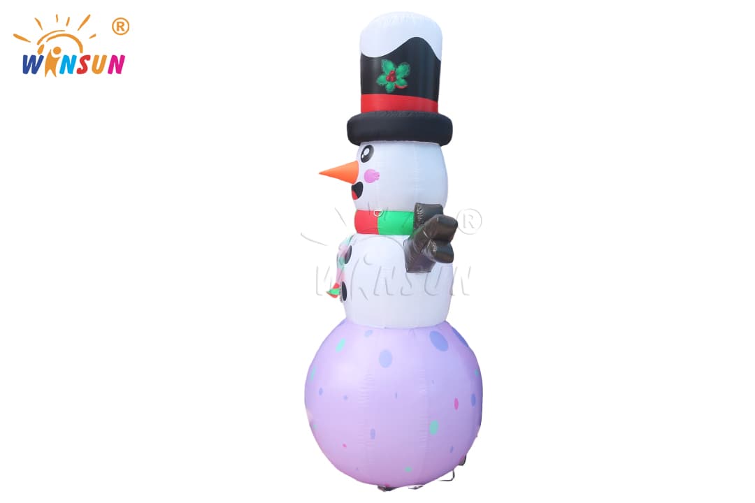 giant inflatable snowman for amusement parks