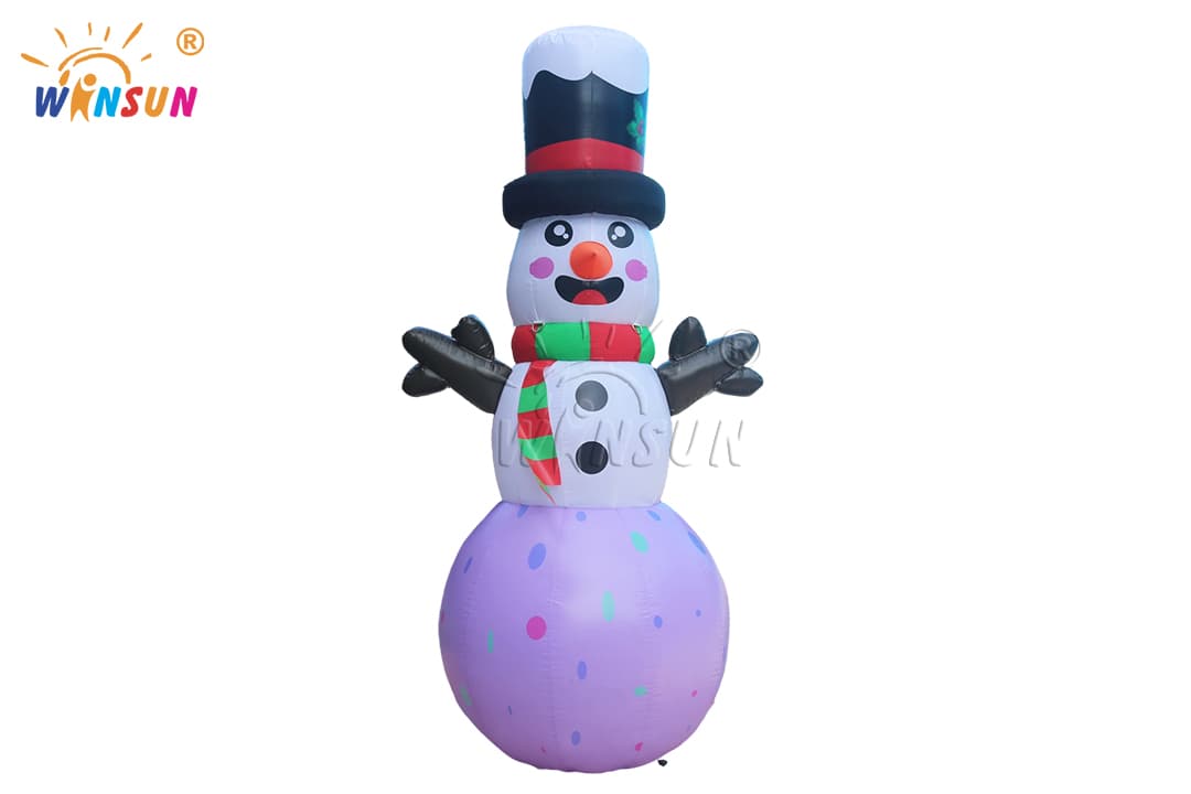 inflatable snowman for hotels and resorts