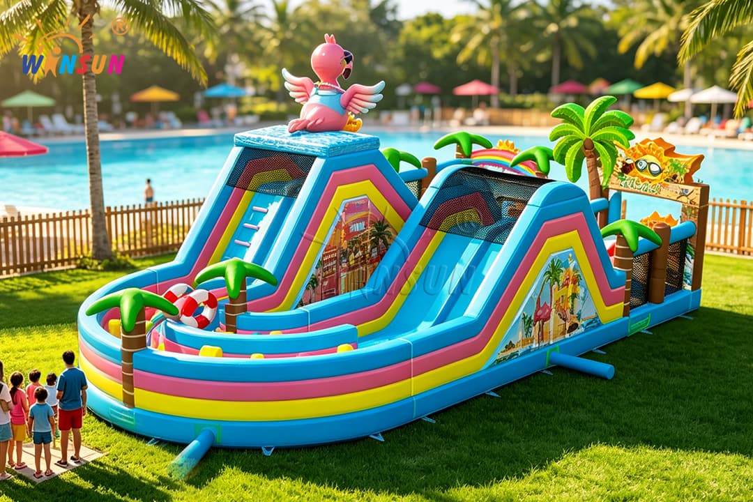 inflatable obstacle course rental equipment